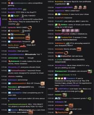 Fans reacting to the streamer's take (Images via Asmongold/Twitch chat)
